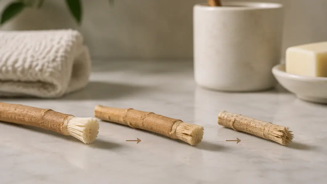 Durée d’un siwak : le bon moment pour le recouper ou le remplacer