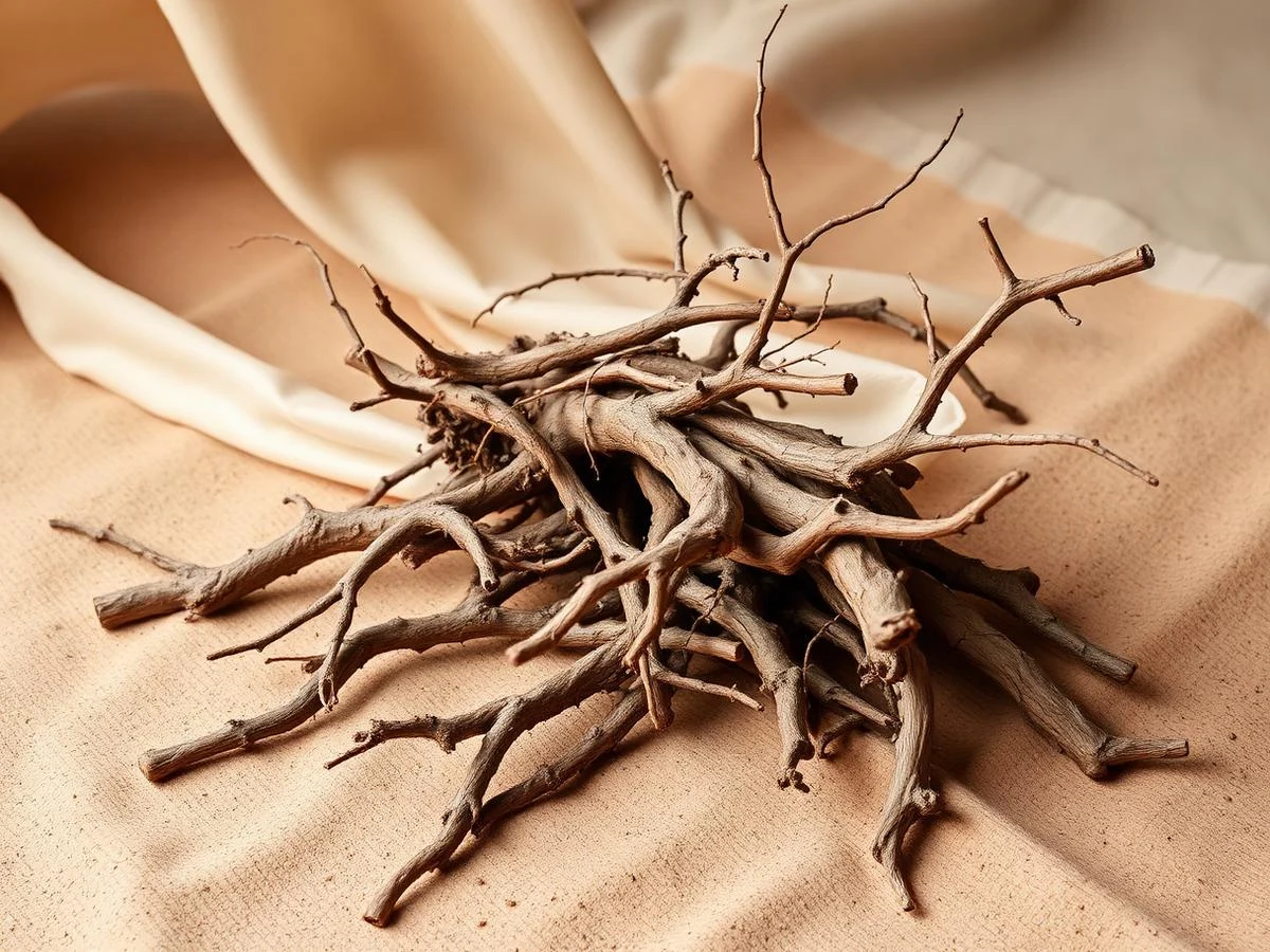Racines et branches de Salvadora persica